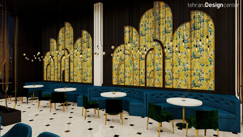 طراحی مبلمان رستوران | شرکت معماری داخلی و دکوراسیون تهران دیزاین سنتر