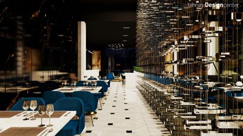 پروژه طراحی رستوران چیتگر