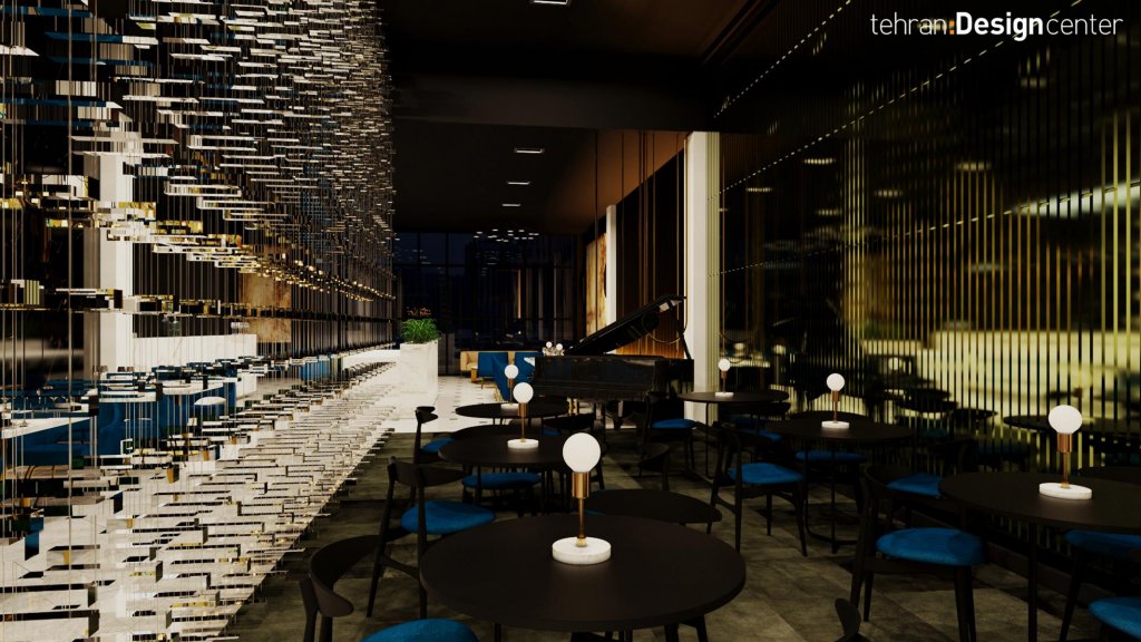 طراحی دکوراسیون رستوران | شرکت معماری داخلی و دکوراسیون تهران دیزاین سنتر