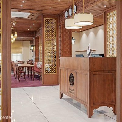 طراحی داخلی رستوران هتل ایرمان | شرکت معماری داخلی و دکوراسیون تهران دیزاین سنتر