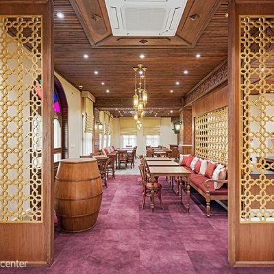معماری داخلی کافه عربی | شرکت معماری داخلی و دکوراسیون تهران دیزاین سنتر