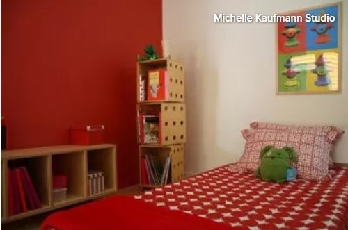 طراحی دکوراسیون قرمز برای اتاق خواب - شرکت دکوراسیون داخلی تهران دیزاین سنتر