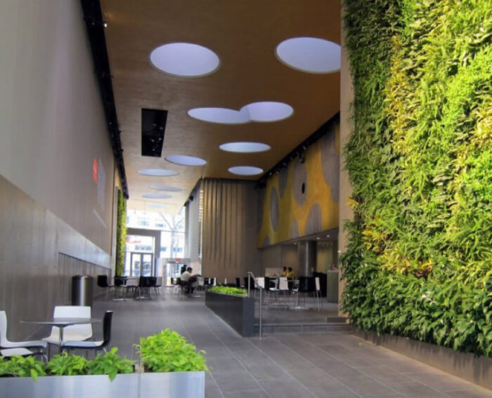دیوار گل از زیباترین طرح های گیاهی در طراحی دکوراسیون | شرکت معماری داخلی تهران دیزاین سنتر