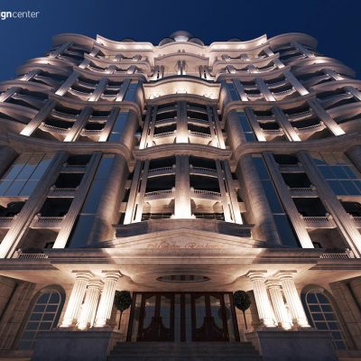 طراحی نمای ساختمان | شرکت معماری داخلی و دکوراسیون تهران دیزاین سنتر