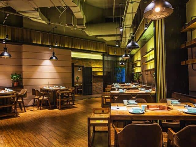 نورپردازی رستوران و کافی شاپ هتل | شرکت معماری داخلی تهران دیزاین سنتر