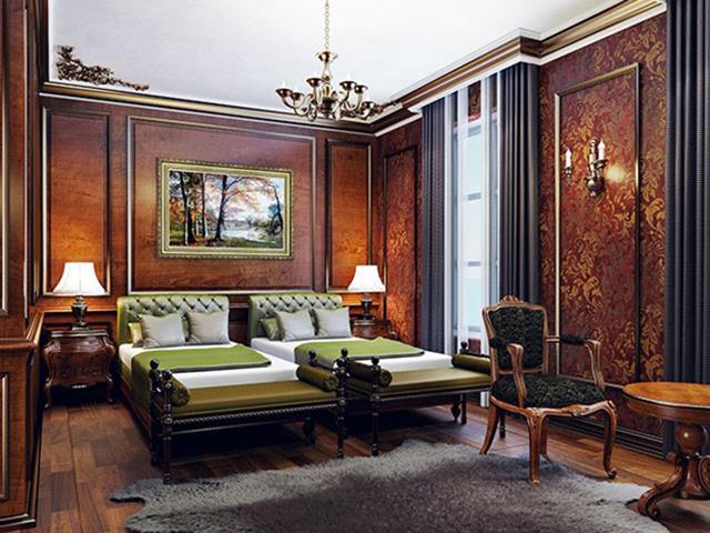 طراحی داخلی هتل کلاسیک | شرکت معماری داخلی تهران دیزاین سنتر