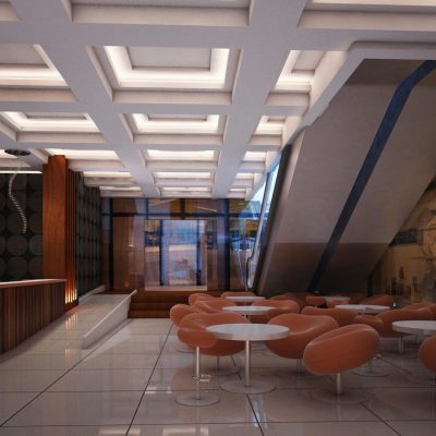 طراحی فضای انتظار هتل | شرکت معماری داخلی و دکوراسیون تهران دیزاین سنتر