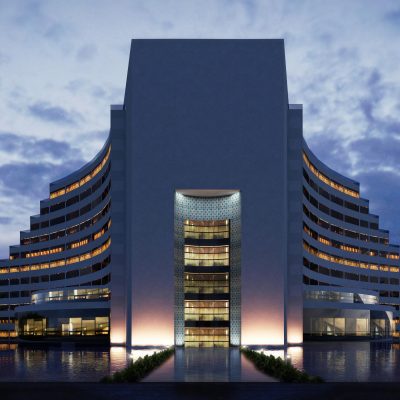 ورودی هتل سیراف | شرکت معماری داخلی و دکوراسیون تهران دیزاین سنتر