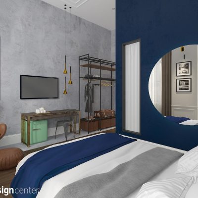 طراحی اتاق خواب بوتیک هتل | شرکت معماری داخلی و دکوراسیون تهران دیزاین سنتر