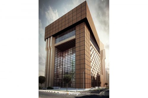 پروژه معماری بانک تجارت اهواز