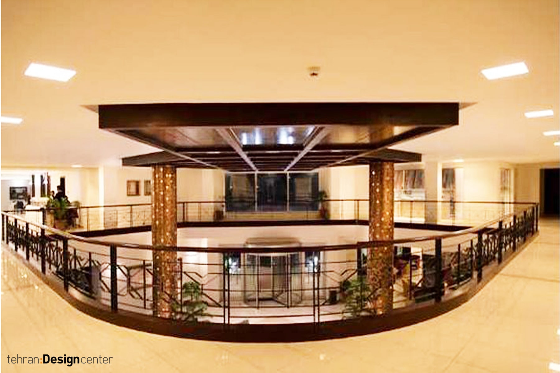طراحی داخلی هتل یزد
