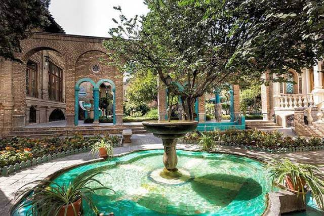کافه باغ موزه مقدم به جا مانده از دوره قاجار | تهران دیزاین سنتر