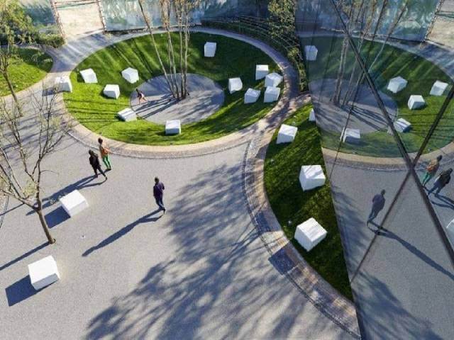 اصول طراحی محوطه و و فضای سبز | شرکت تهران دیزاین سنتر