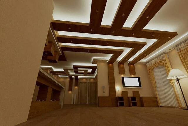 سقف کاذب چوبی | شرکت تهران دیزاین سنتر