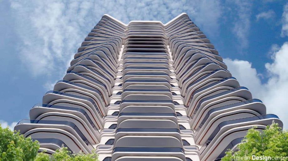 طراحی برج مسکونی | شرکت معماری داخلی و دکوراسیون تهران دیزاین سنتر